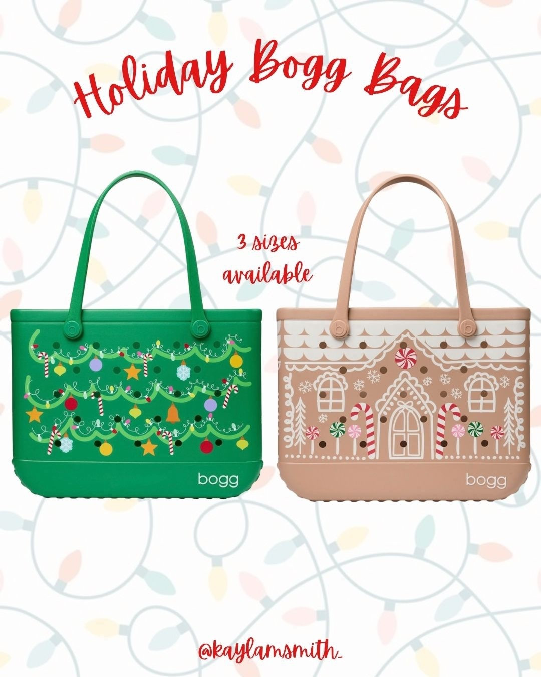 Holiday Bogg Bags are here!!! 3 sizes available in each style  

#boggbag #holidaybag #christmas #LTKChristmas 

#LTKFindsUnder100 #LTKSeasonal #LTKHoliday
