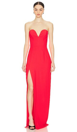 Amanda Uprichard X REVOLVE Cherri Gown in Red. - size XS | Revolve Clothing (Global)