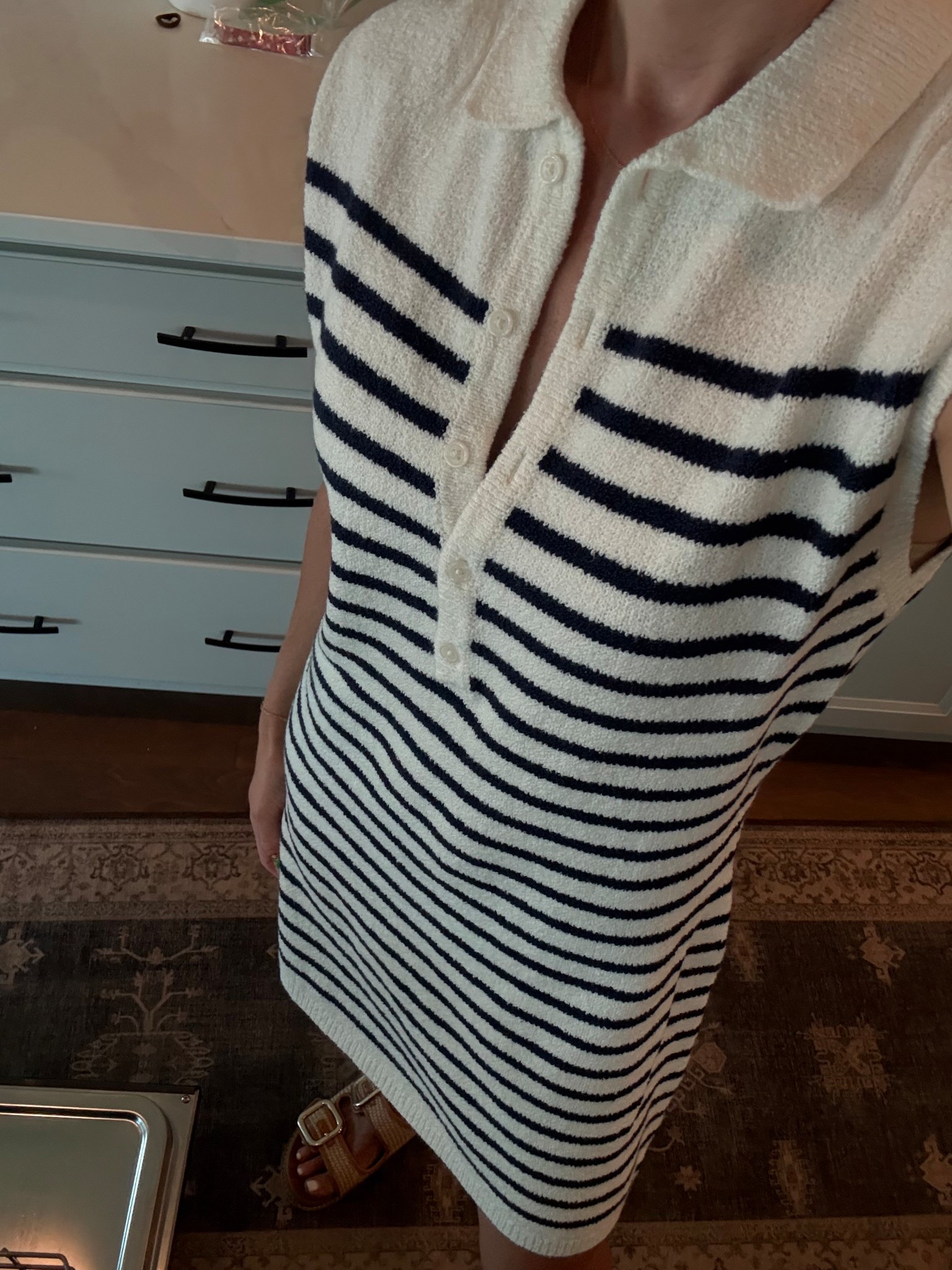 The coziest sweater dress from Target, wearing a size small. Perfect for summer and fall 