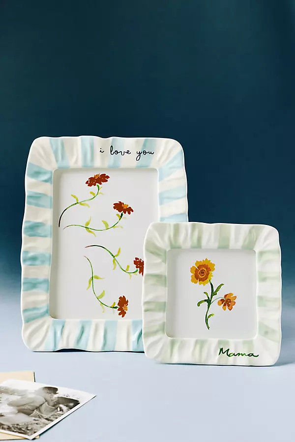 Amma Ruffle Frame | Anthropologie (US)