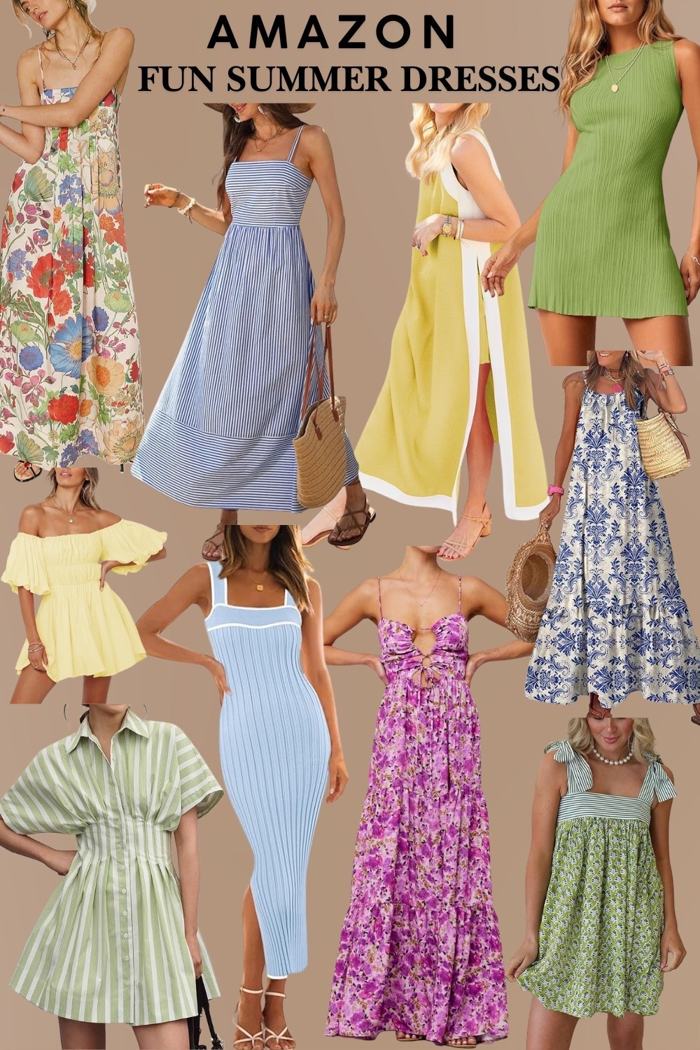 Amazon Summer Dresses! 💐☀️

These gorgeous summer dresses are great for any occasion… Graduation party, Mother’s Day, a brunch, winetasting, a vacation! 


#Amazon fashion 
#Amazon dresses 
#wedding guest dress summer 
#graduation dresses 
#graduation guest dress
#brunch dress 
#church dress 
#Sunday dress 
#date night dress 
#vacation dress 
#destination wedding 
#maxi dress 
#midi dress
#resort wear 
#floral dress 
#mothers day dress
#bodycon dress 
#striped dress 
#mini dress
#workwear dress
#office outfit
#office dress
#summer dresses
#spring dresses 
#summer fashion
#summer outfit 
#summer style
#affordable dresses 
#vacation outfit beach

#LTKWedding #LTKootd #LTKMothersDay