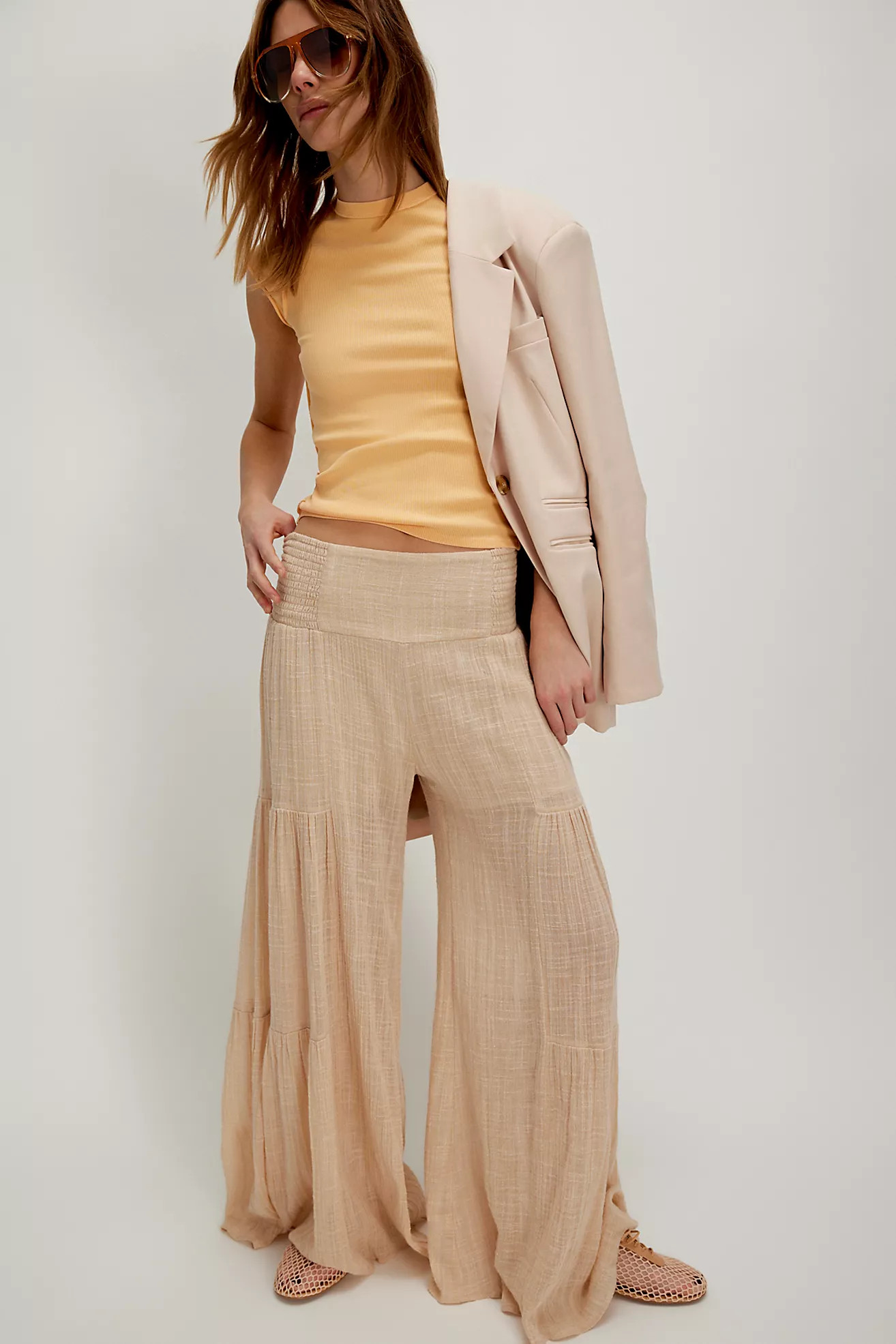 FP One Good Day Wide-Leg Pants | Free People (Global - UK&FR Excluded)