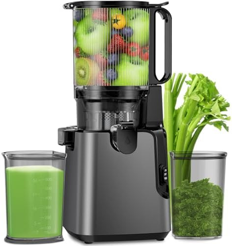 Juicer Machines with 5.8" Large Feed Chute, Cold Press Juicer for Whole Vegetables and Fruits 400... | Amazon (US)
