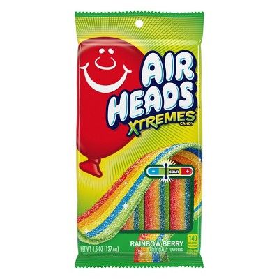 Airheads Extremes Rainbow Berry Sour Candy - 4.5oz | Target