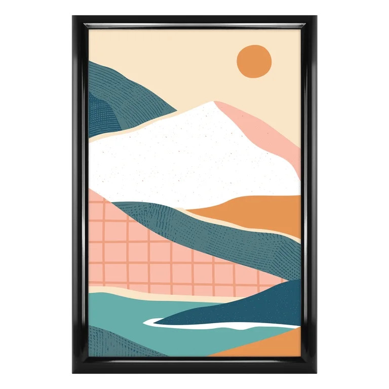 Mainstays 12x18 Rounded Black Poster Frame | Walmart (US)