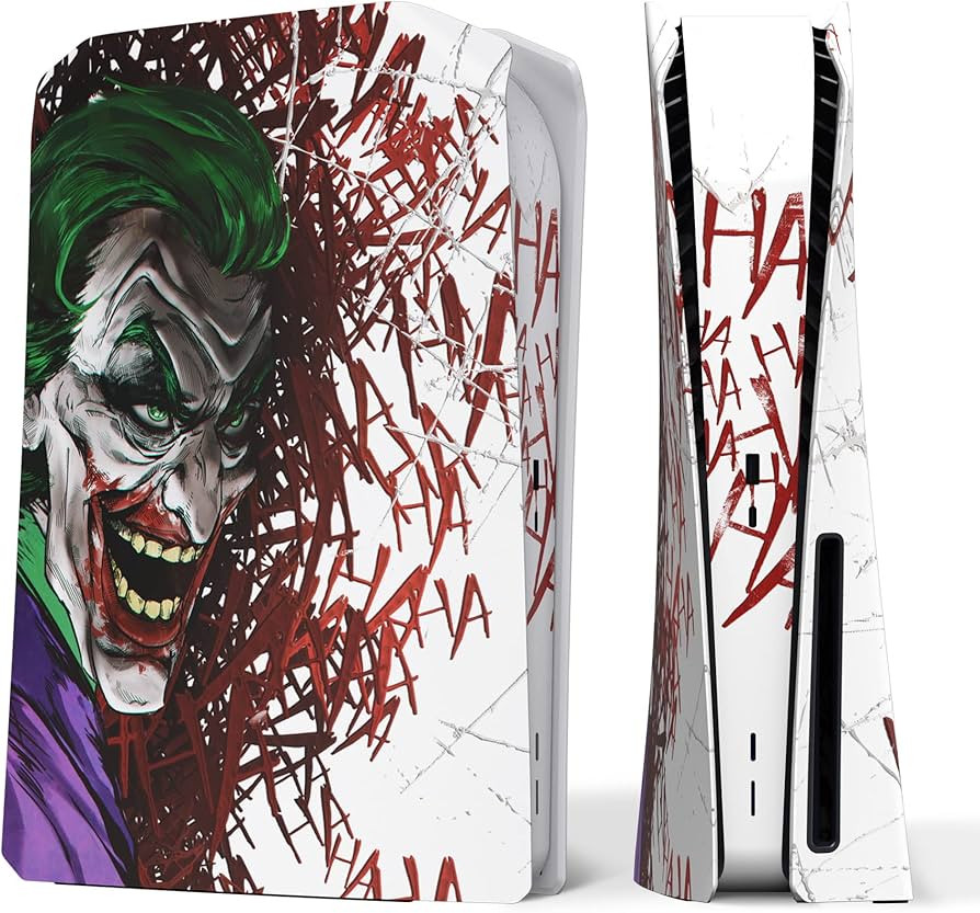 eXtremeRate eXcover Clown Hahaha Top Bottom Cover Compatible with ps5 Console Disc Edition, Repla... | Amazon (US)