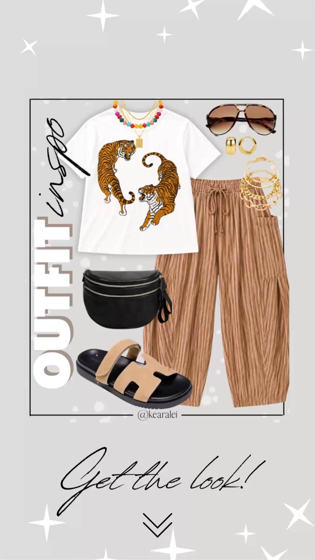 Fall outfits women back to school outfits summer outfit copper and cloth teenage girl high school college outfits cool mom outfit casual outfits Free People inspired outfit looks for less Amazon fashion affordable outfits yin yang tiger embroidered graphic tshirt tees cropped t-shirt y2k top with tan camel brown orange yellow striped stripes linen wide leg harem barrel flowy boho pants elastic waist drawstring barrel leg linen pants tan brown faux leather platform Birkenstocks look for less strappy buckle sandals slides slip on shoes boho outfit casual mom outfit momiform mom style midsize outfit tan leather crossbody purse chunky colorful beaded necklace gold jewelry layered necklaces retro brown aviator sunglasses || #freepeople #boho #amazon #walmart #target #fall #summer
.
.
Teenage girl outfits teenager college outfits deals sales sale alert Amazon fashion, teacher outfits, business casual, casual outfits, neutrals, street style, Midi skirt, Maxi Dress, Swimsuit, Bikini, Travel, skinny Jeans, Puffer Jackets, Concert Outfits, Cocktail Dresses, Sweater dress, Sweaters, cardigans Fleece Pullovers, hoodies, button-downs, Oversized Sweatshirts, Jeans, High Waisted Leggings, dresses, joggers, fall Fashion, winter fashion, leather jacket, Sherpa jackets, Deals, shacket, Plaid Shirt Jackets, apple watch bands, lounge set, Date Night Outfits, Vacation outfits, Mom jeans, shorts, sunglasses, Disney outfits, Romper, jumpsuit, Airport outfits, biker shorts, Weekender bag, plus size fashion, Stanley cup tumbler, boots booties tall over the knee, ankle boots, Chelsea boots, combat boots, pointed toe, chunky sole, heel, high heels, mules, clogs, sneakers, slip on shoes, Nike, adidas, vans, dr. marten’s, ugg slippers, golden goose, sandals, loafers, Birkenstocks, Steve Madden Target, Abercrombie and fitch

#LTKootd #LTKSeasonal #LTKSaleAlert