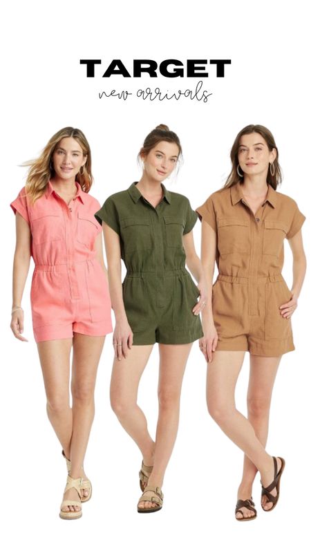 New short sleeve romper available at Target! 

#LTKfindsunder50 #LTKtravel #LTKstyletip