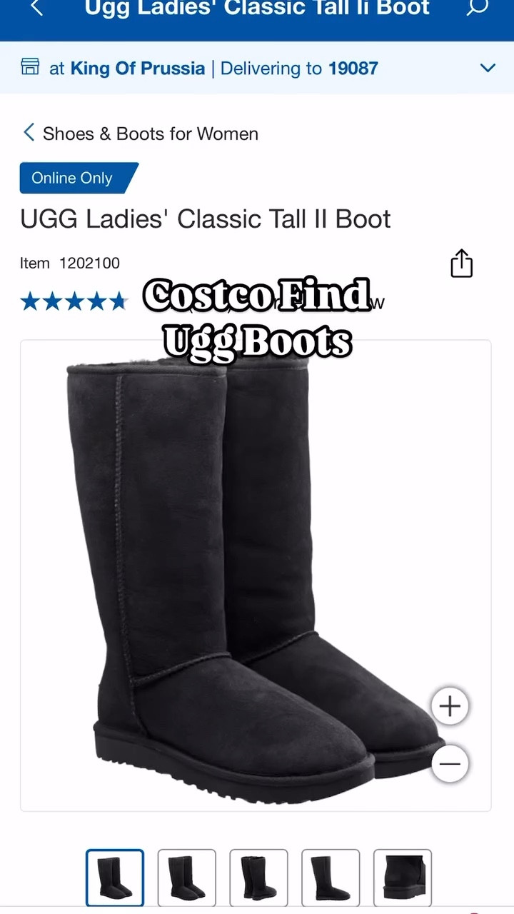 UGG boots are at Costco!!! I found them online for 134.99!!! @ugg @costco