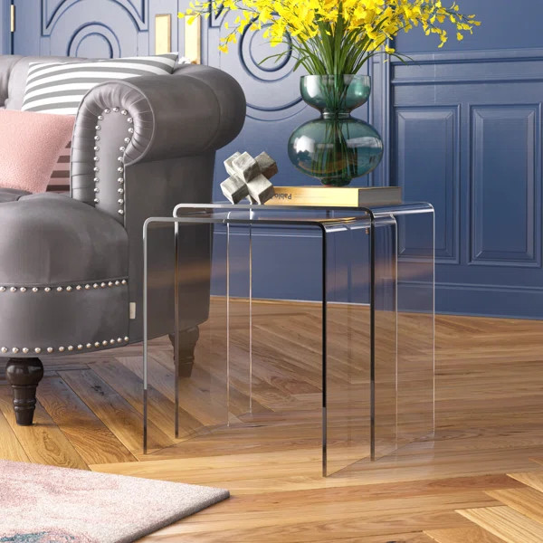 Alexzander Sled Nesting Tables | Wayfair North America