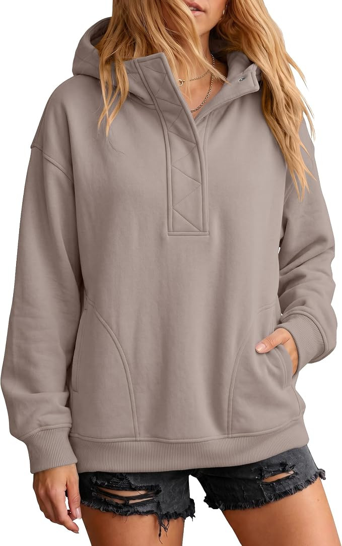 Gacaky Womens Oversized Hoodies Fall Sweatshirts with Pockets | Amazon (US)