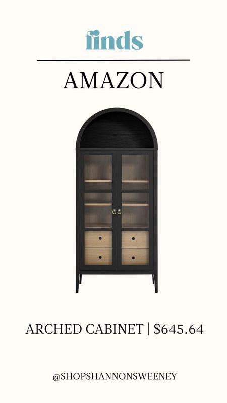 Finds| Amazon arched cabinet under $700 🥹🥰

#LTKhome #LTKU #LTKstyletip