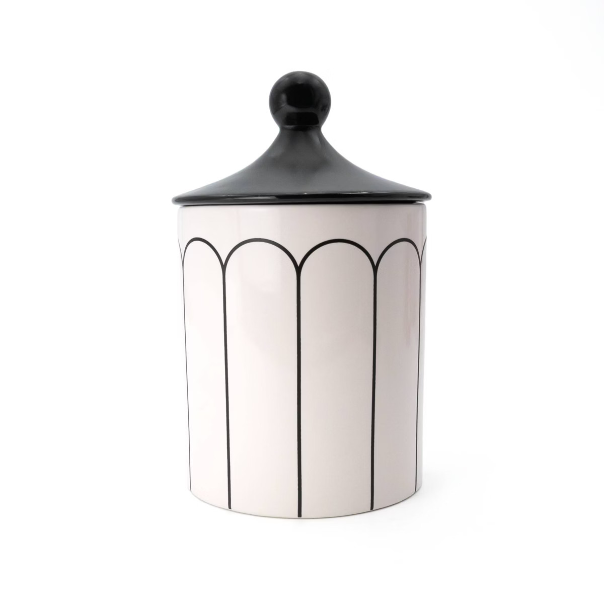 Decorative Ceramic Storage Black and Cream - Bullseye's Playground™ | Target