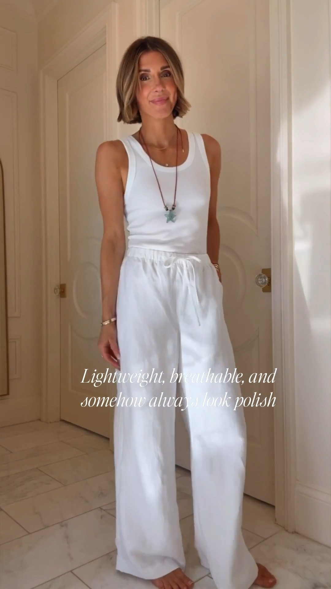One of my most-worn pieces every summer. These linen pants from @Aritzia 

 My secret to looking put together in the heat!

#LTKsummer