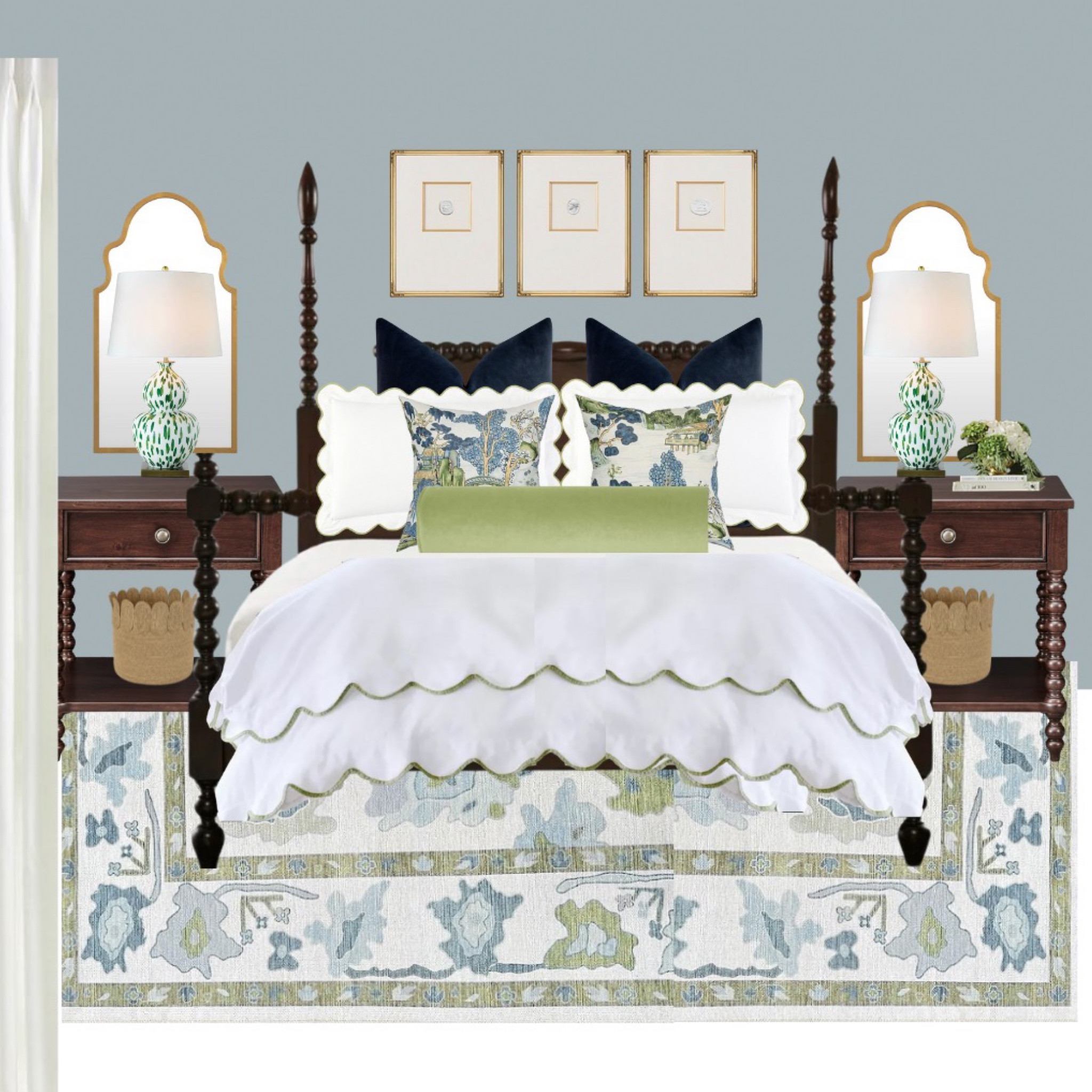 Grandmillenial guest bedroom 

#grandmillenial #grandmillenialstyle #grandmillenialdecor #guestbedroom #homereno #littledesignco #roominspo #ballarddesigns #wayfair

#LTKxWayfair 

#LTKHome #LTKFamily