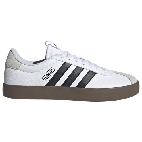 adidas Mens adidas VL Court 3.0 - Mens Running Shoes White/Grey/Black Size 10.0 | Champs Sports