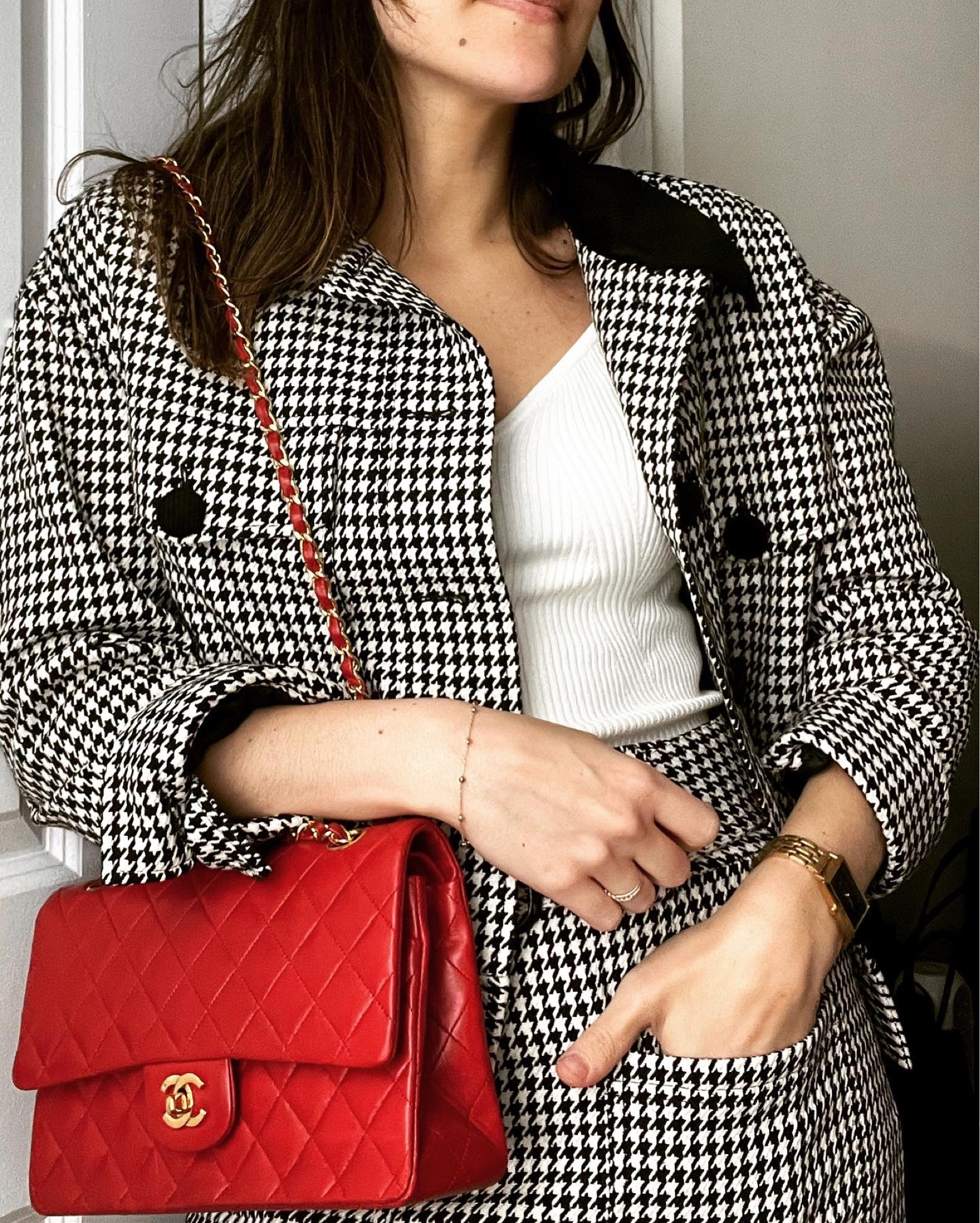 Houndstooth Jacket - even better as a set 😍
#sezane #falloutfit

#LTKSeasonal #LTKstyletip
