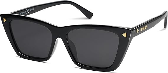 SOJOS Trendy Sunglasses Womens Cute Cat Eye Polarized Square Women Designer Shades SJ2297 | Amazon (US)