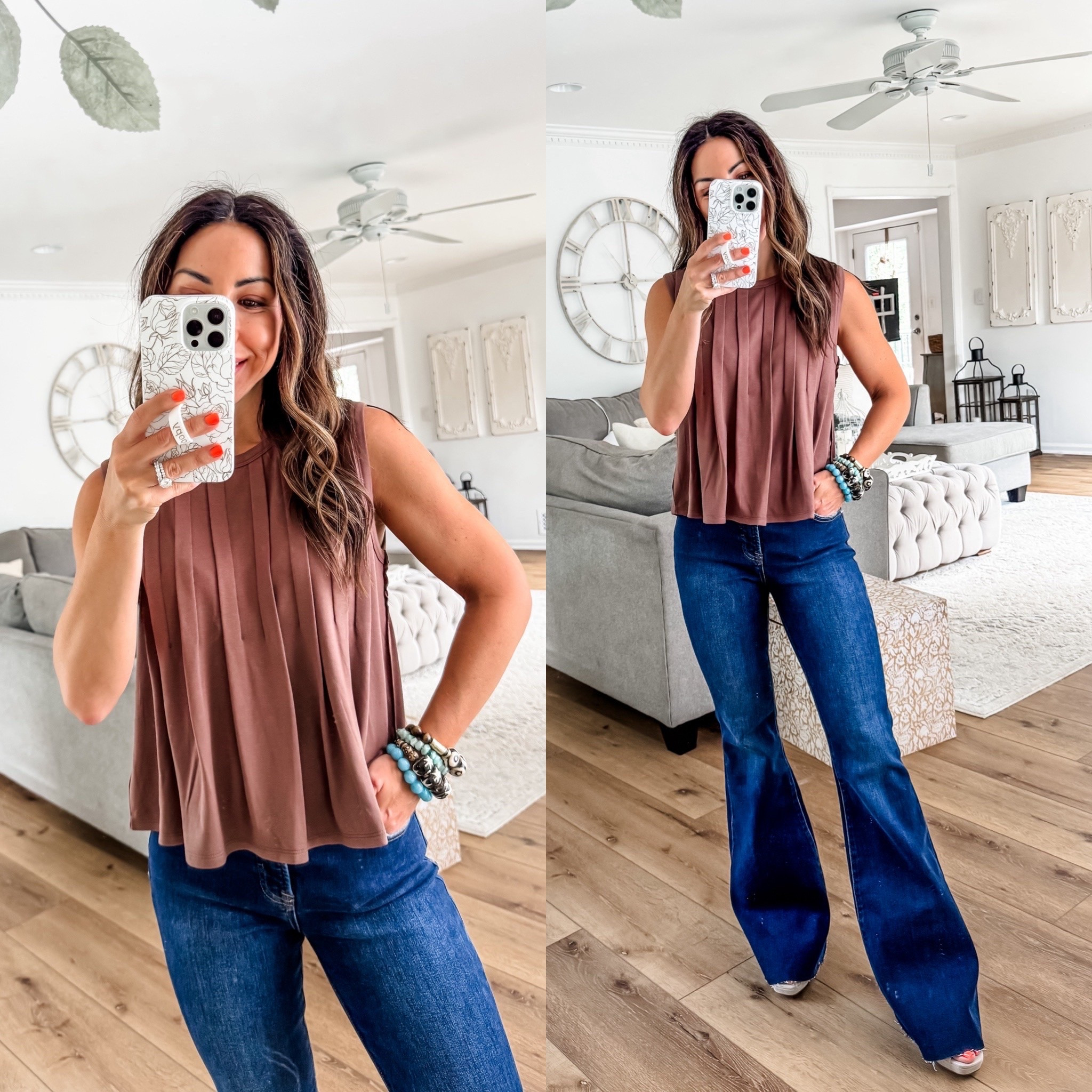 25% off $150+ @socialthreads w/ code FP26. 

Top small. Jeans 25.

#LTKSaleAlert #LTKOver40 #LTKPetite