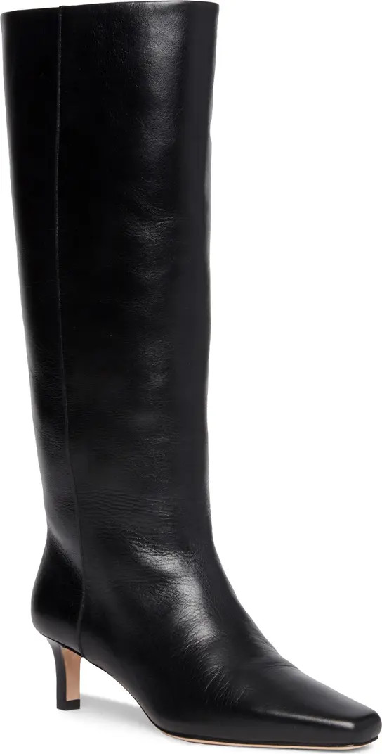 Ansley Kitten Heel Knee High Boot (Women) | Nordstrom