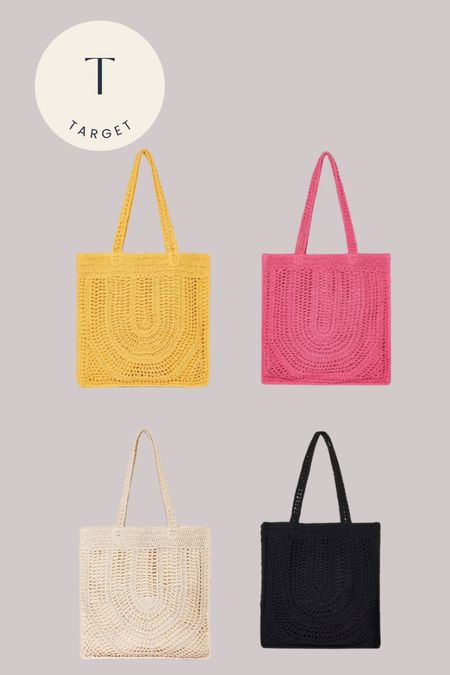 Crochet bag from Target! 

#LTKstyletip #LTKunder50 #LTKitbag