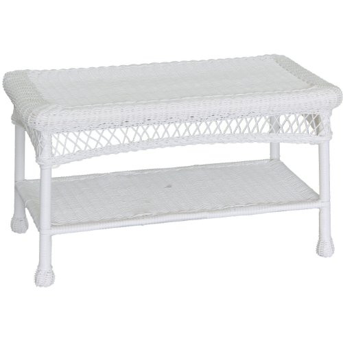 Wicker Lane Wicker Patio Furniture Coffee Table | Walmart (US)
