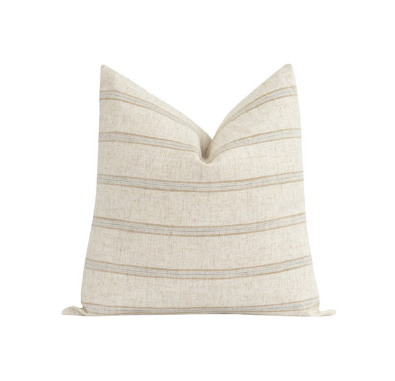 Grey Sand and Natural Decorative Pillow Cover Farmhouse | Etsy | Etsy (US)