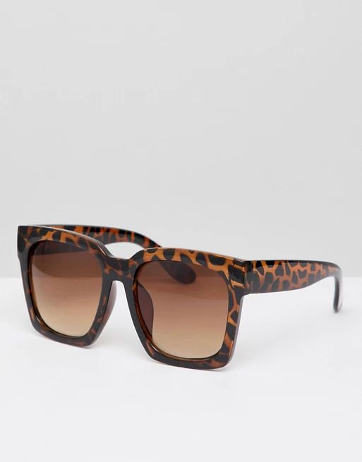 New Look Square Oversized Sunglasses | ASOS US