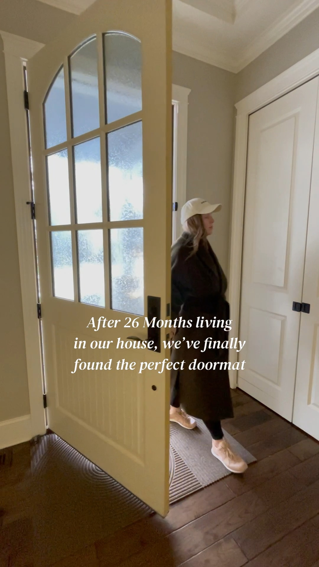 It’s no secret we’ve been slow to furnish our home. 26 months in and we still can’t decide on whether to turn our formal dining room into a second living room 😅

To say we’re taking our time with this house would be an understatement. But winters in Chicago are gross. We needed a front door mat 26 months ago…

And after ordering and returning no less than 12 mats, I’ve finally found the right one for our front door 🙌🏻

Does this mat deserve its own reel? Will most people care? Probably not. But it’s been such an unending saga and I’m so madly in love with the mat we got, how could I not share it?

#LTKVideo #LTKMostLoved #LTKhome