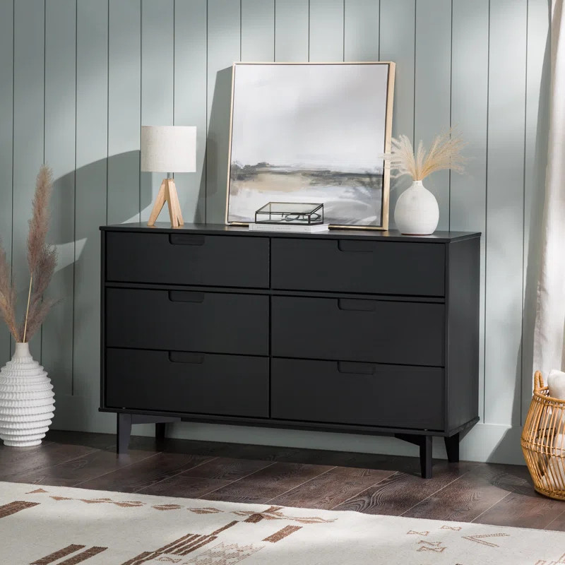 Helmick 6 Drawer 52" W Dresser | Wayfair Professional