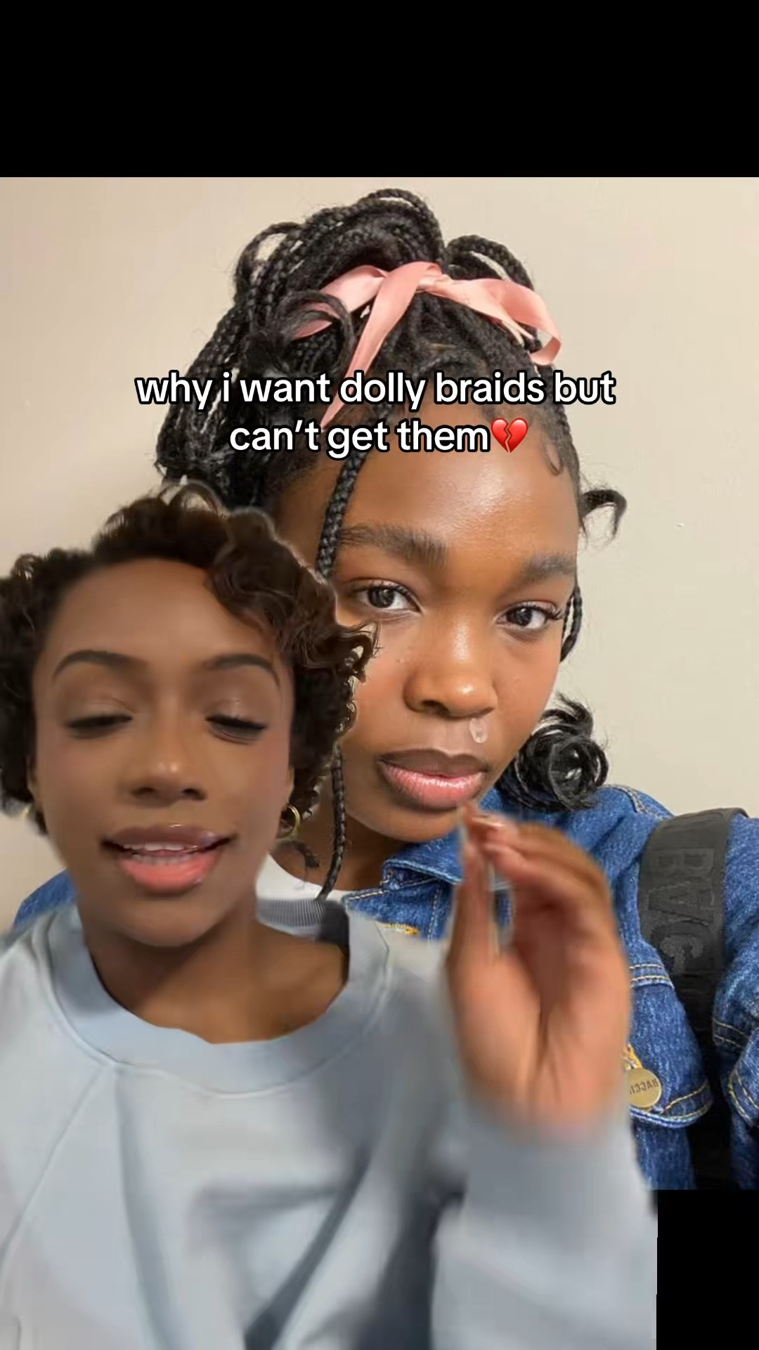 me & dolly braids should really be together but my past truma keeps us apart 💔 #greenscreenvideo  #greenscreen