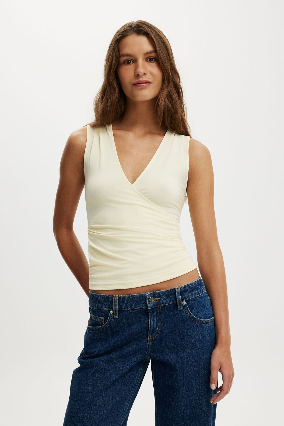 Marlo Wrap Tank | Cotton On (US)