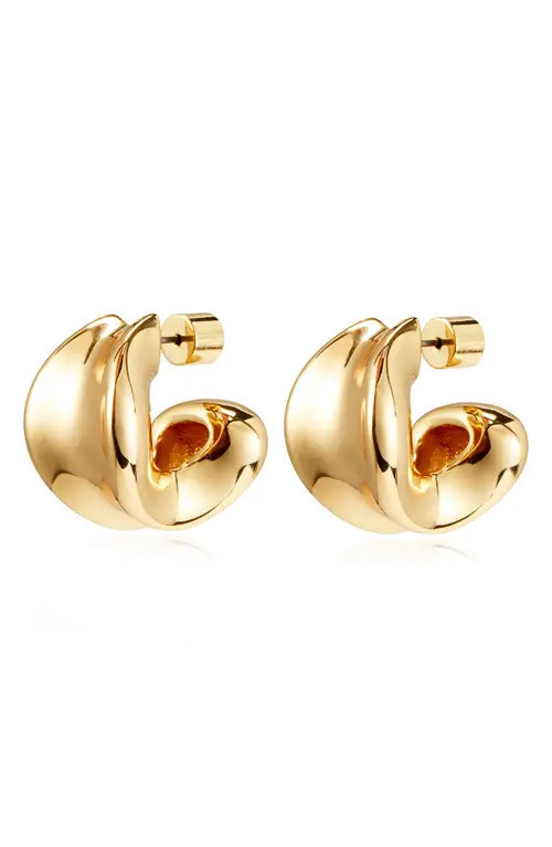 Jenny Bird Doune Chunky Hoop Earrings in Gold at Nordstrom | Nordstrom