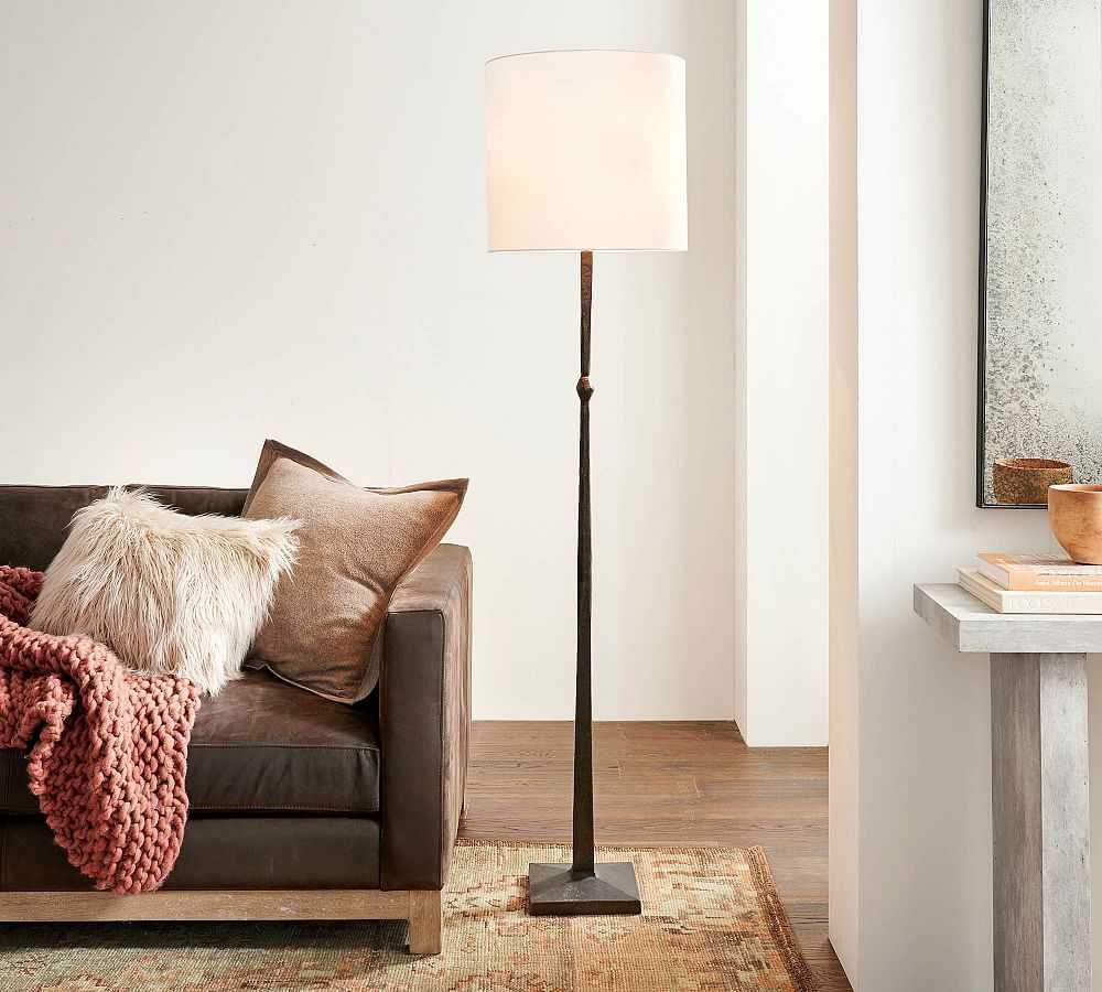 Porter Metal Floor Lamp | Pottery Barn (US)