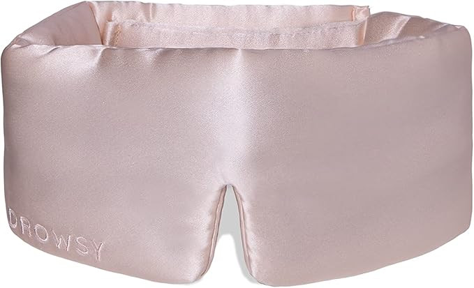 The Original Drowsy Sleep Co. 22 Momme, Mulberry Silk Eye Mask. Super Soft. Anti ageing. Complete... | Amazon (US)