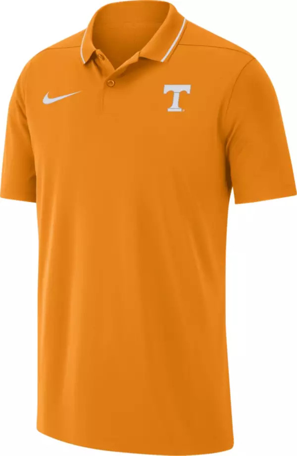 Nike Men's Tennessee Volunteers Tennessee Orange Dri-FIT Football Sideline Coaches Polo | Dick's Sporting Goods