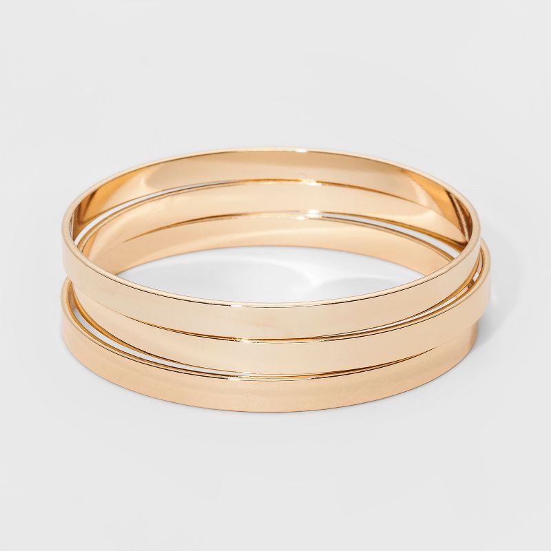 Bangle Bracelet 3pc - A New Day™ Gold | Target