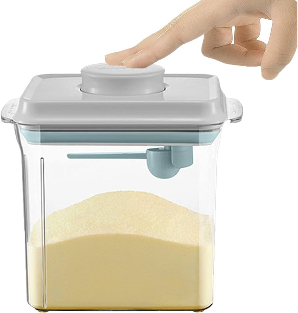 Cozey Daily Formula Container Dispenser with Scraper Milk Powder Pop Up BPA-Free Storage 600g 170... | Amazon (US)