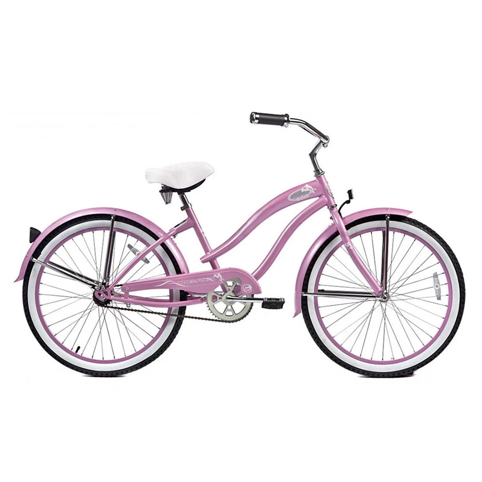 Micargi Rover 24-in. Beach Cruiser Bike - Women, Pink | Kohl's