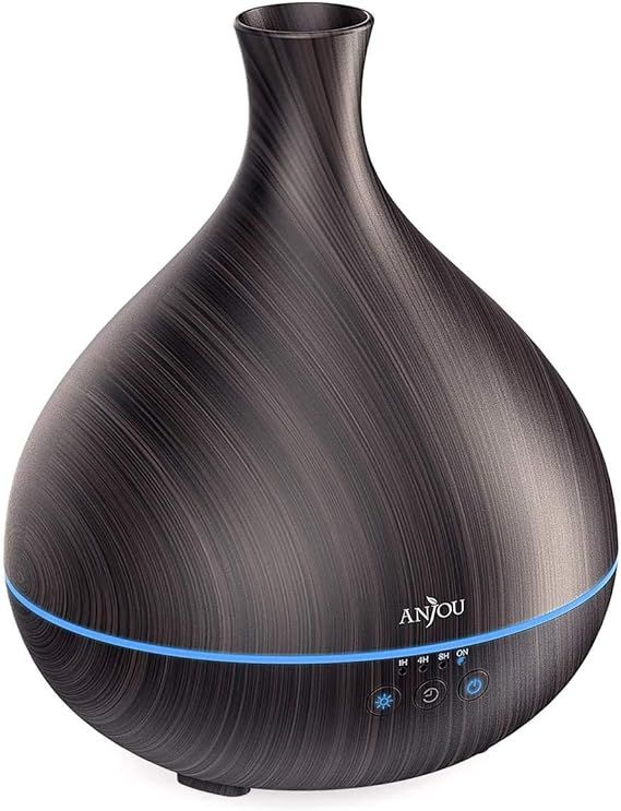 Essential Oil Diffuser,Anjou 500ml Cool Mist Humidifier,One Fill for 12hrs Consistent Scent & Aro... | Amazon (US)