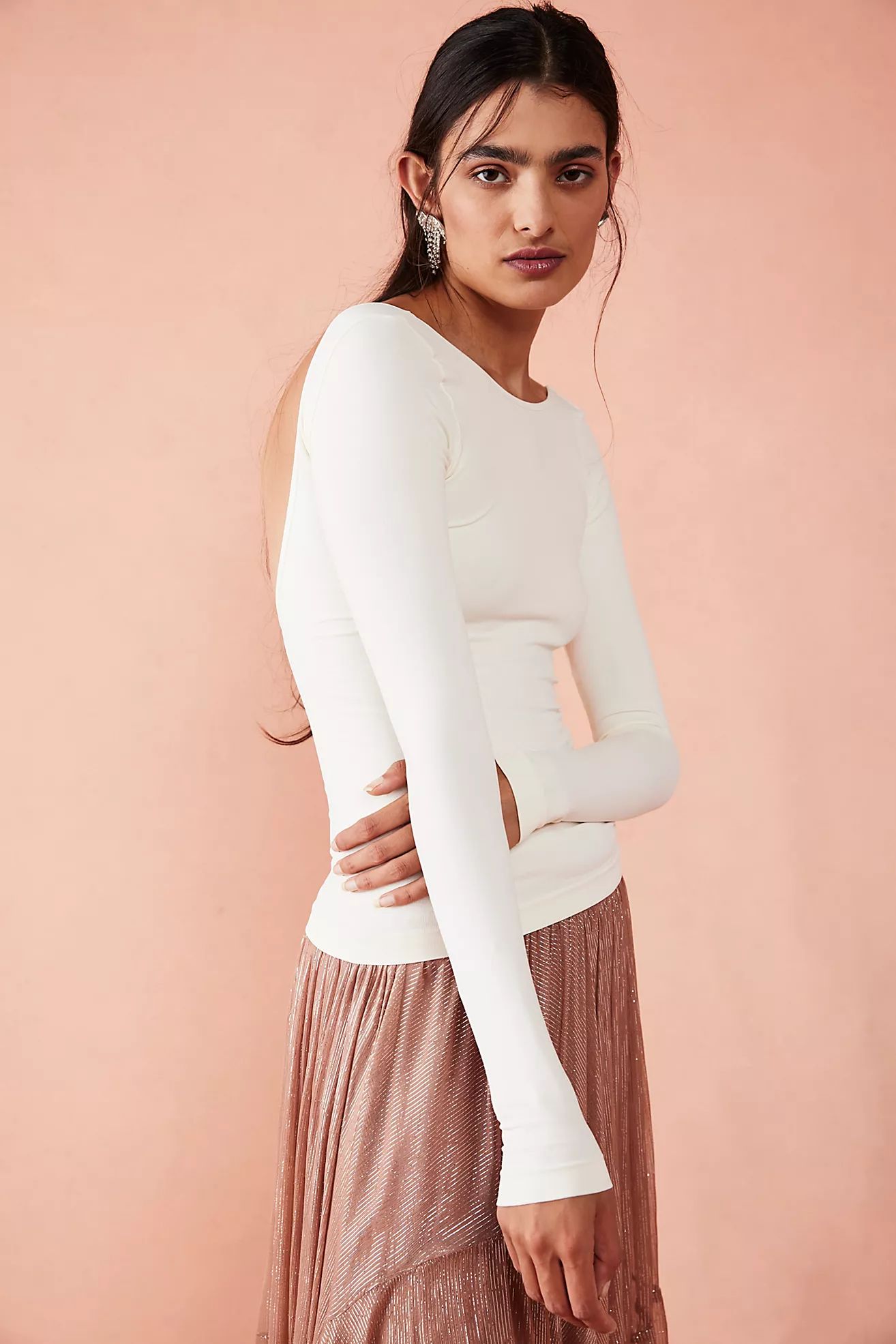 Low-Back Seamless Long Sleeve | Free People (Global - UK&FR Excluded)