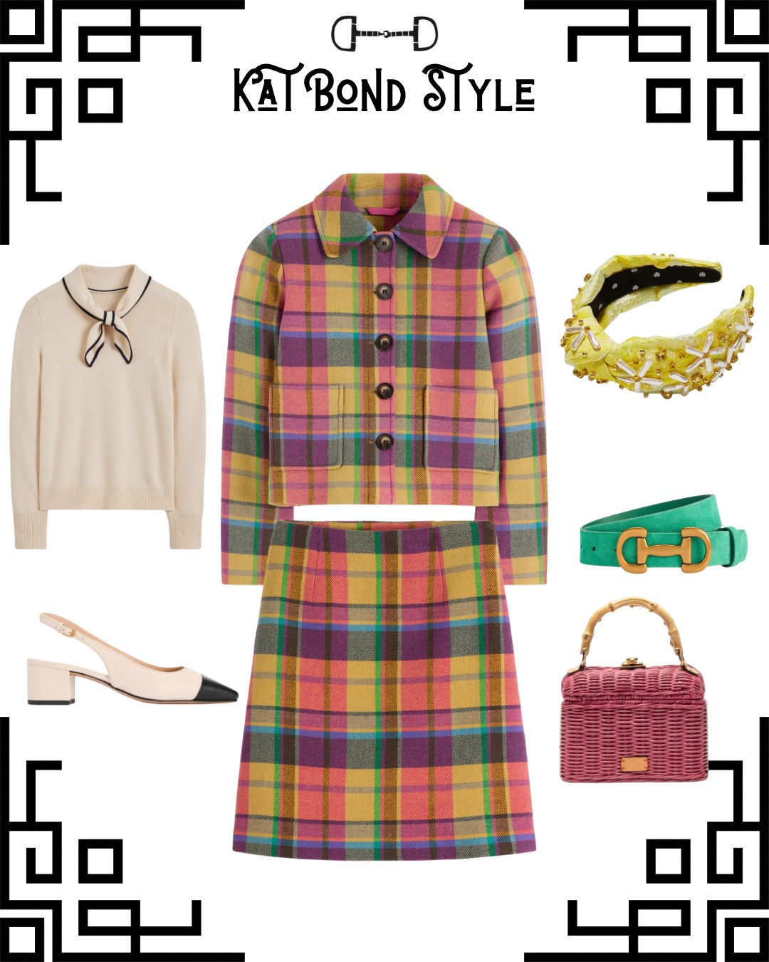 Act fast on this one I’m pretty confident this will sell out quickly. I love a bold and bright plaid and Boden does it better than anybody else! If you’re not familiar with their fit, I find it to fit true to size and would go for my usual US 12 in both the jacket and the skirt. 

#LTKItBag #LTKTall #LTKSeasonal