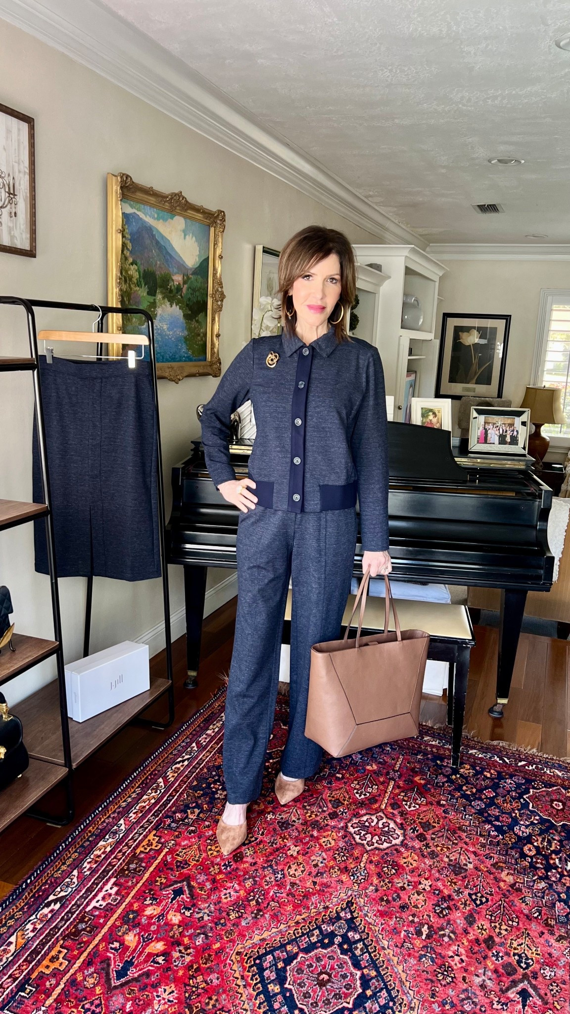 navy set, workwear, over 50 outfits 

#LTKootd #LTKgrwm #LTKWorkwear