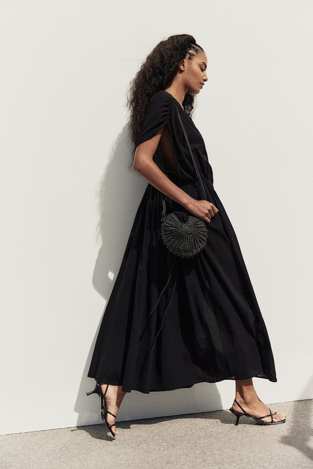 Oversized cotton dress | H&M (UK, MY, IN, SG, PH, TW, HK)