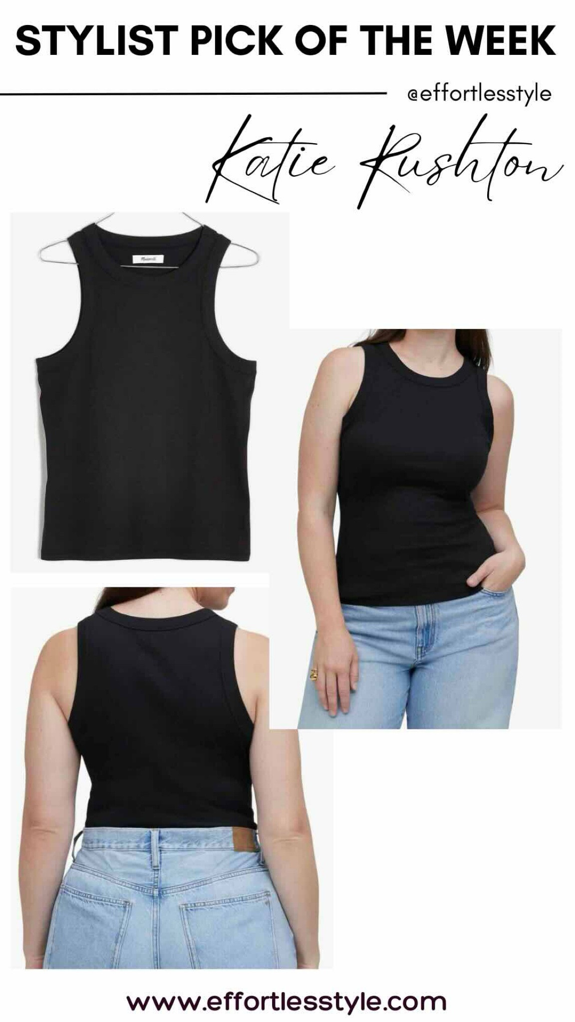 Our go to tank for summer 🖤

#LTKSeasonal #LTKStyleTip #LTKFindsUnder50