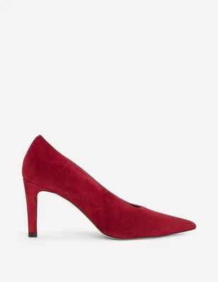 Boden Women's Pointed Court Shoes in Red | Size 41 | Boden (US)
