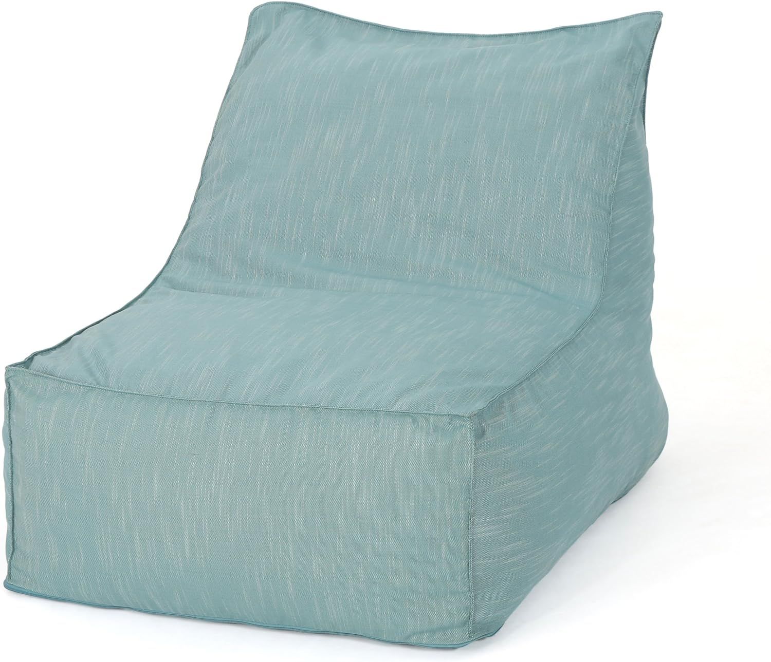 GDFStudio Daisy Outdoor Teal Water Resistant Fabric Bean Bag Lounger | Amazon (US)