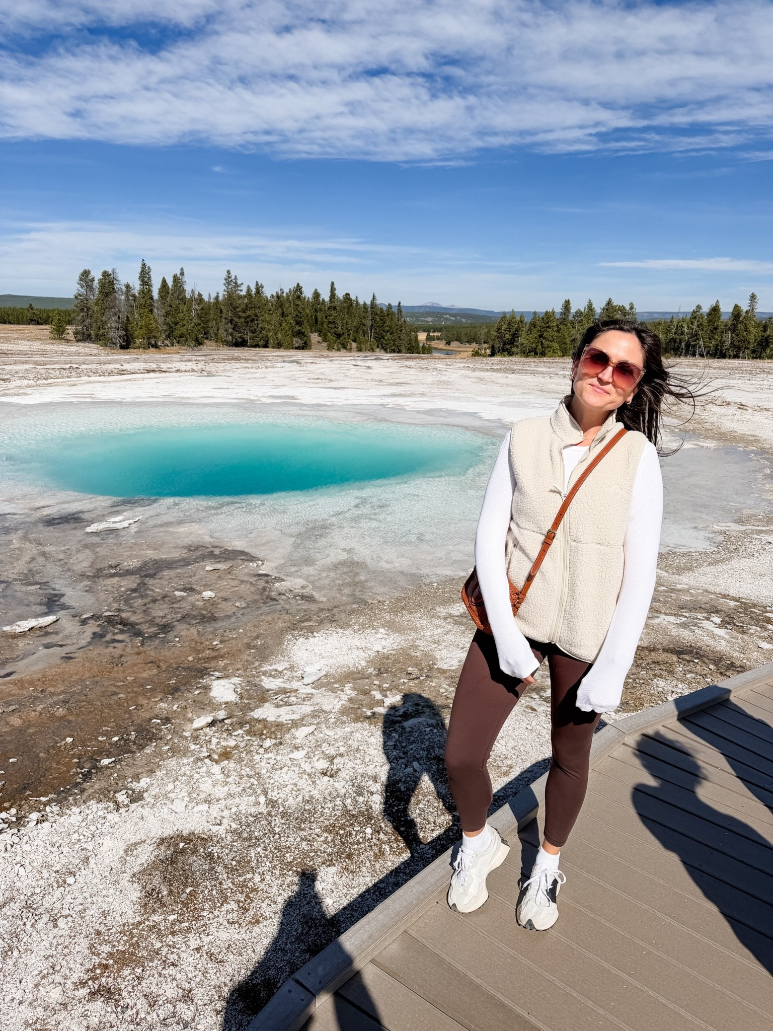 What I wore in Yellowstone in early October!