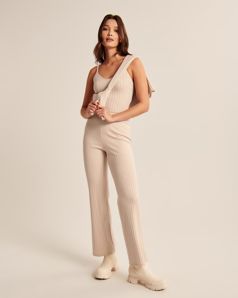 Women's 90s Straight-Leg Sweater Pants | Women's Clearance | Abercrombie.com | Abercrombie & Fitch (US)