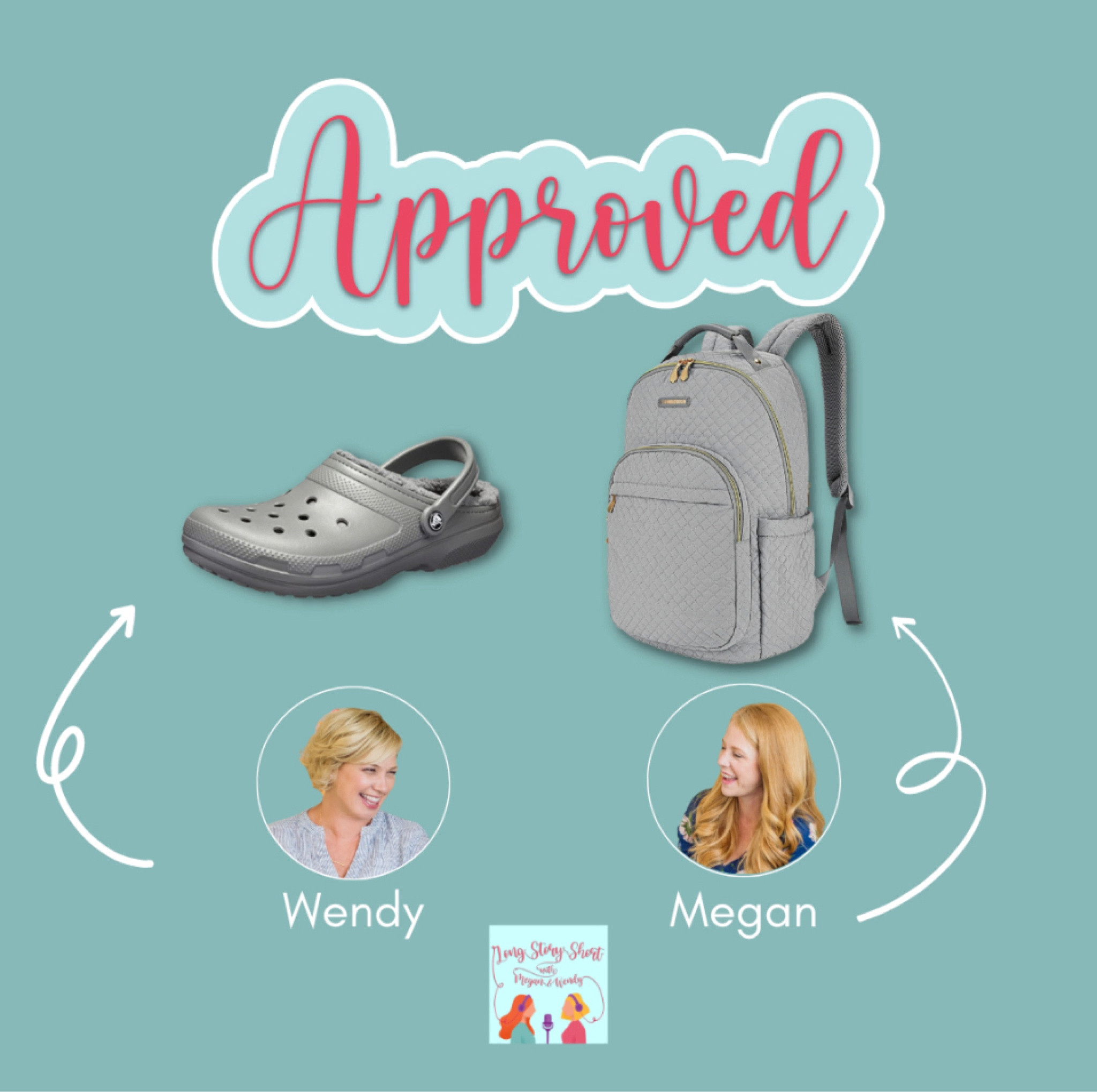 Crocs! Fuzzy crocs! And a comfy to wear backpack with lots of pockets! Look, we never claimed to be cool, but we do love this stuff.​​​​​​​​
​​​​​​​​
Wendy succumbed to the siren song of fuzzy Crocs for around the house. Foot pain is real y'all. And these help!​​​​​​​​
​​​​​​​​
Megan impulse this backpack after hearing @okayestmomspodcast rave about it, and it really is all that! Lightweight, tons of pockets, a strap to secure it to your luggage handle!​​​​​​​​
​​​​​​​​
Find links in our bio under our "shop our instagram" page or via our "Approved" highlight!​​​​​​​​
 #amazonrecs #amazonfaves #travelmusthave #carryon #besttravelproducts #comfyshoes #athome 

#LTKtravel #LTKshoecrush #LTKhome